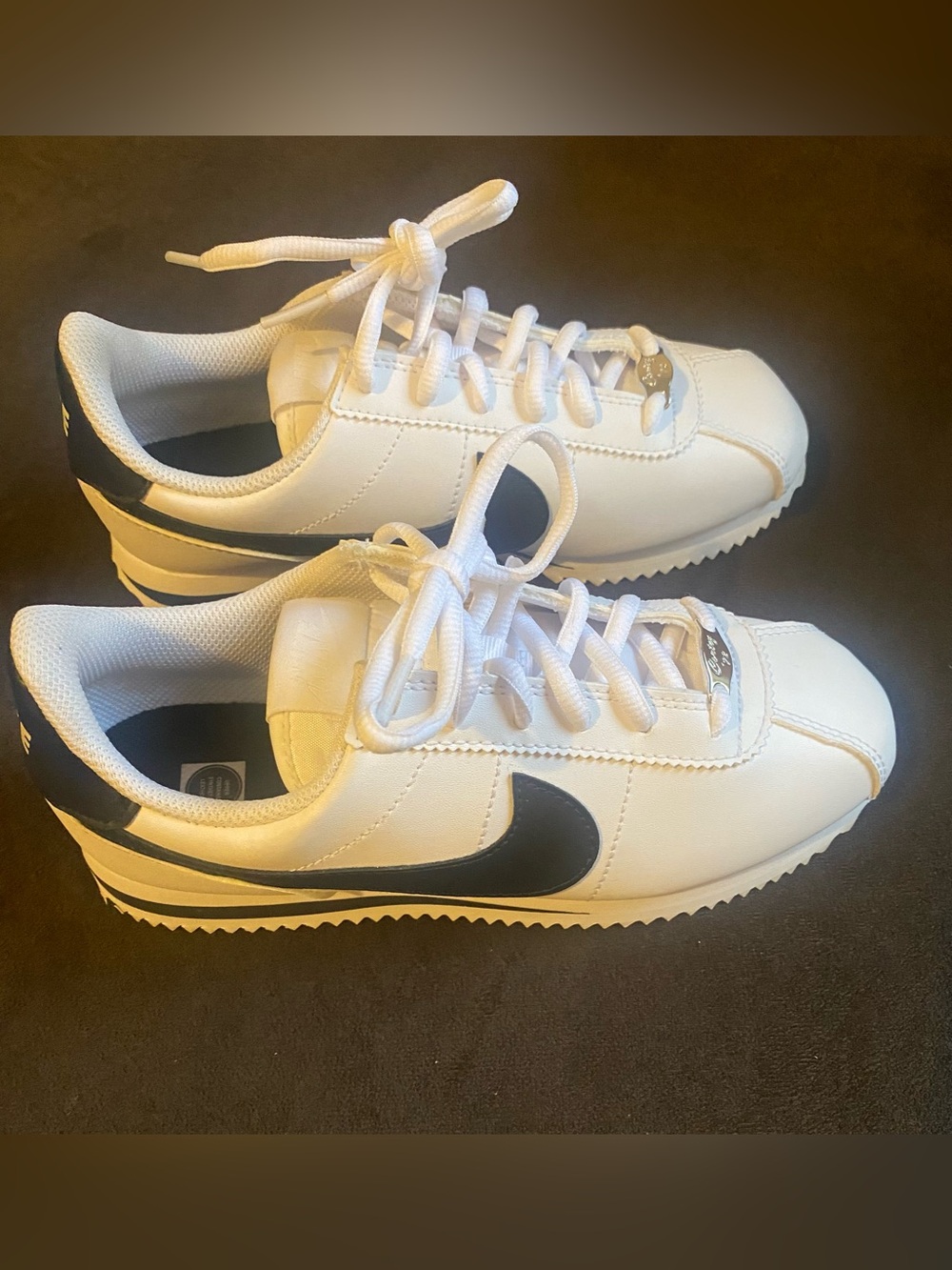Brand New Nike Cortez white trainers - Picture 3 of 8